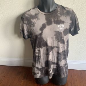 HUF Worldwide X Thrasher Magazine T-Shirt Grey Tie Dye T-Shirt Men’s size small